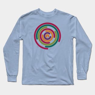 Circular Long Sleeve T-Shirt